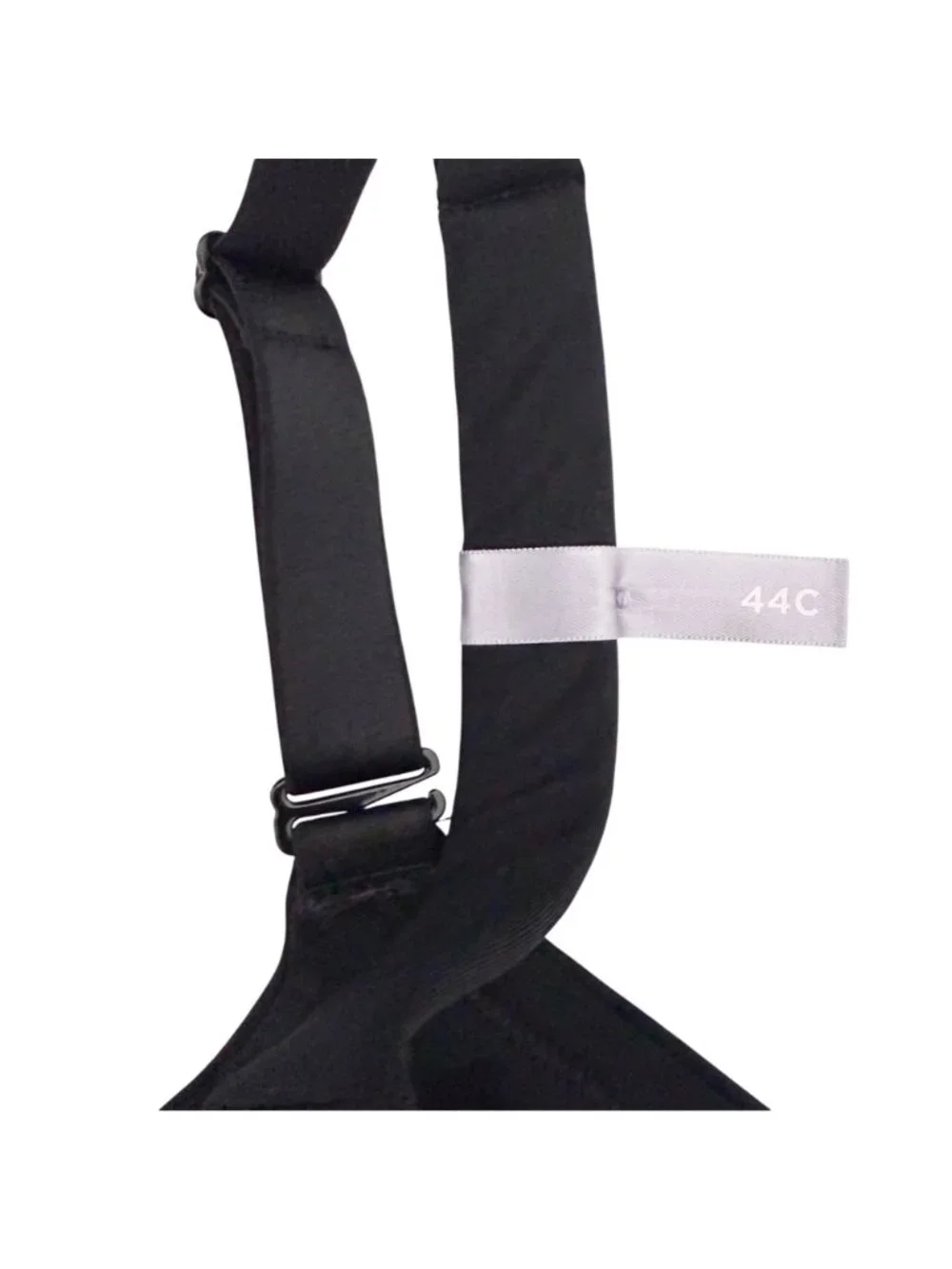 NWT Ambrielle Everyday Full Coverage Black Padded‎ Underwire Bra (44C)